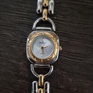 Peugeot Women's Two-Tone Silver and Gold Watch